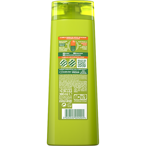 Champú Fructis Liso y Brillo